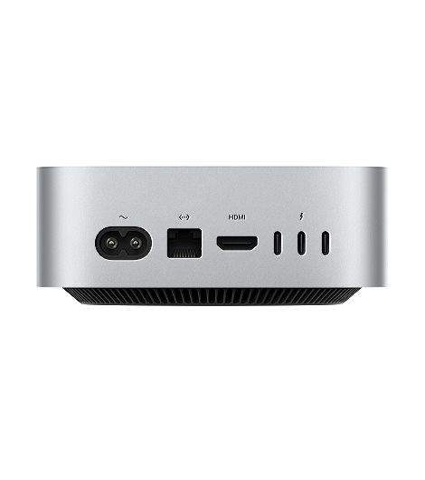 Apple Mac mini M4 leasen, mit 10‑Core CPU und 10‑Core GPU, 24 GB