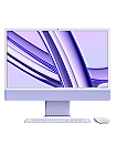 Apple iMac 24 M3 Chip leasen, 8-Core CPU 10-Core GPU, 512 GB SSD, Violett  Z19Q