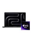 Apple MacBook Pro 16 M5 Max Chip leasen, 36GB RAM 2TB SSD, 18-Core CPU 32-Core GPU, Space Schwarz