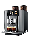 JURA Gastro GIGA W10 (EA) leasen, aktuelles Modell 2024, Diamond Silver Professional Vollautomat 