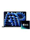 MacBook Air 13 mit M5 Chip leasen - mieten, 16 GB RAM, 512 GB SSD, 10-Core CPU 8-Core GPU, Farbe Mitternacht, MDHE4D/A
