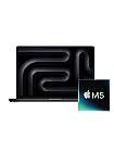 Apple MacBook Pro 14 M5 Chip leasen, 16GB/1TB SSD, Space Schwarz MDE14D/A