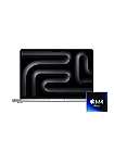Apple MacBook Pro 14 M4 Pro Chip leasen, 24GB/512GB SSD, 12-Core CPU 16-Core GPU, Silber, MX2E3D/A