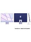 Apple iMac 24 mit 4,5K Display 256 GB Violett leasen, M1 Chip 8-Core CPU und 8-Core GPU, Z130