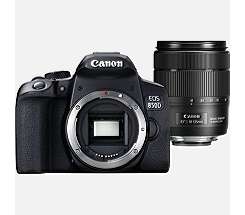 Canon EOS 850D SLR-Kamera-Set 24,1 MP CMOS 6000 x 4000 Pixel Schwarz jetzt leasen