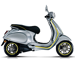 Vespa Elettrica Gelb 67 km/h E-Roller leasen