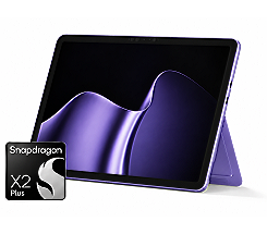 Microsoft Surface Pro 12-Zoll  leasen, 2. Edition Snapdragon X2 Plus, 16GB RAM - 512GB SSD - Farbe Violett