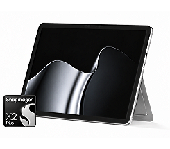 Microsoft Surface Pro 12-Zoll  leasen, 2. Edition Snapdragon X2 Plus, 16GB RAM - 512GB SSD - Farbe Silber