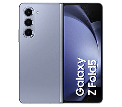 Samsung GALAXY Z Fold5 5G Smartphone icy blue 512GB Dual-SIM Android 13.0 F946B jetzt leasen