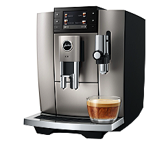 JURA E8 Midnight Silver (ED) 15712 leasen oder mieten