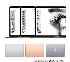MacBook Air, Apple M1 Chip mit 8‑Core CPU und 7‑Core GPU, 256 GB bis 2 TB SSD leasen, Space Grau, Silber, Gold
