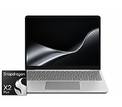 Microsoft Surface Laptop 13-Zoll  leasen, 2. Edition Snapdragon X2 Plus, 16GB RAM - 256GB SSD - Farbe Silber