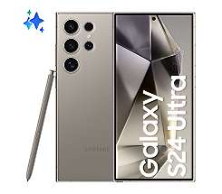 Samsung GALAXY S24 Ultra 5G S928B DS 256GB Titanium Gray Android 14 Smartphone (EU) als Leasing