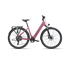 Hercules Urbanico 8 - 28 Zoll 374Wh 8K Wave - dark rose matt 2027 bei uns leasen oder mieten statt teuer kaufen