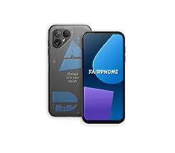 Fairphone 5 5G Dual-SIM 8GB/256GB transparent Android 14 Smartphone jetzt leasen