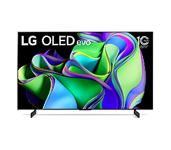 LG OLED42C37LA 106cm 42 Zoll 4K OLED evo 120 Hz Smart TV günstig leasen