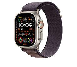 Apple Watch Ultra 2 leasen, Alpine Loop Indigo, MRER3FD/A