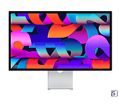 Apple Studio Display leasen, Nanotexturglas, Neigungs- und höhenverstellbarer Standfuß