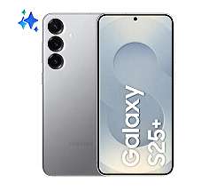 Samsung GALAXY S25+ 5G S936B DS 512GB Silver Shadow Android 15.0 Smartphone bei uns leasen