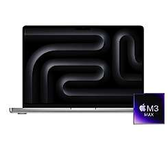 Apple MacBook Pro 16 M3 MAX leasen, 36GB/1TB SSD, 14-Core CPU und 30-Core GPU, Silber MRW73D/A, inkl. Konfigurator  