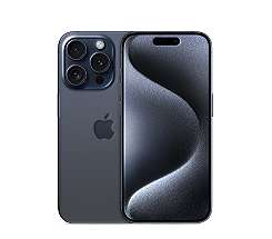 Apple iPhone 15 Pro, 512 GB leasen, Titan Blau MTVA3ZD/A