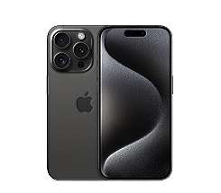 Apple iPhone 15 Pro, 512 GB leasen, Titan Schwarz MTV73ZD/A