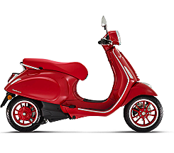 Vespa Elettrica Red 45 km/h E-Roller leasen