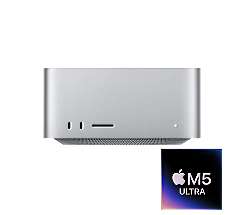 Apple Mac Studio M5 Ultra leasen, 96GB RAM 1TB SSD, 30‑Core CPU und 64‑Core GPU, MHL74ZD/A