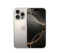 Apple iPhone 16 Pro Max, 1 TB leasen, Titan Natur