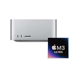 Apple Mac Studio M3 Ultra mit 32‑Core CPU und 80‑Core GPU, 96 GB RAM, Kauf Leasing 