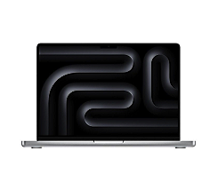 Apple MacBook Pro 14 M5 Chip leasen, 24GB/1TB SSD, Silber MDE64D/A