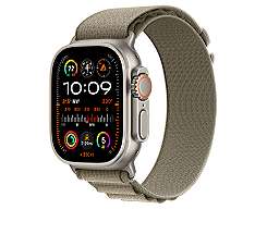 Apple Watch Ultra 2 leasen, Alpine Loop Olive, MREX3FD/A