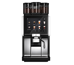 WMF 1500 S+ leasen, mit Festwasser, Easy Milk 2 Mühlen und Schoko 