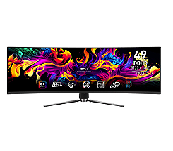 MSI MPG 491CQPDE QD-OLED, 49 Zoll Gaming-Monitor leasen