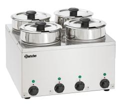 Bartscher Bain Marie Hotpot, 4x Topf, 3,5 L leasen