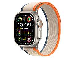 Apple Watch Ultra 2 leasen, Trail Loop Orange Beige, MRF13FD/A