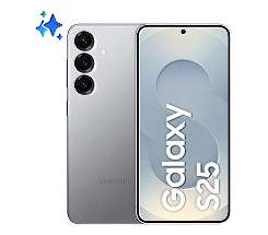 Samsung GALAXY S25 5G S931B DS 256GB Silver Shadow Android 15.0 Smartphone Leasing - Oft besser als Ratenkauf