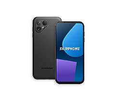 Fairphone 5 5G Dual-SIM 8GB/256GB matt black Android 14 Smartphone bei uns leasen