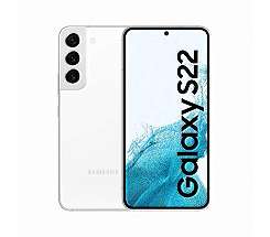 Samsung GALAXY S22 5G Smartphone 128GB phantom white Android 12.0 S901B bei uns leasen