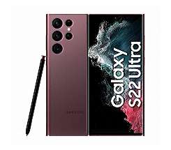 Samsung GALAXY S22 Ultra 5G Smartphone 128GB burgundy Android 12.0 S908B als Leasing