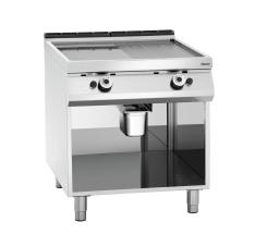Bartscher Gas-Griddleplatte, 1/2 + 1/2, OU Leasing - Oft besser als Ratenkauf