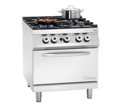 Bartscher Gasherd 900, B800, 4FL, GBO 2/1GN leasen