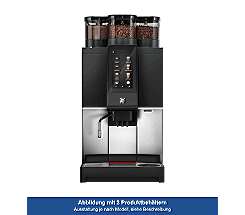 WMF 1300 S mit Wassertank leasen, 1 Mühle, Schokopulver, Basic Milk und Basic Steam