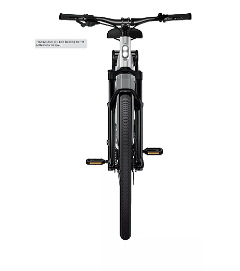 Tenways AGO X E Bike Trekking Herren Mittelmotor XL Grau jetzt als leasing