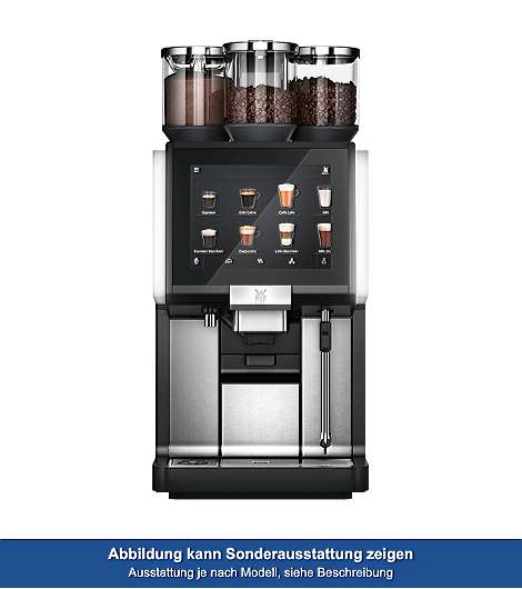 WMF 5000 S+ mit Festwasseranschluss leasen, 1 Mühle und Dynamic Milk, 400 V