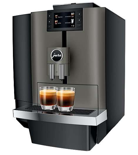 JURA X4c Dark Inox (EA) 15626 mit Festwasser leasen oder mieten, auch Neugründung und Startup
