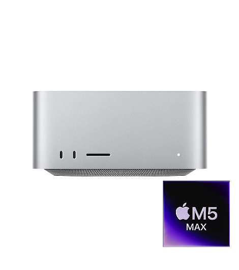 Apple Mac Studio M5 Max leasen, 48GB RAM, 18‑Core CPU und 40‑Core GPU, Kauf Leasing MHL64ZD/A-CTO 