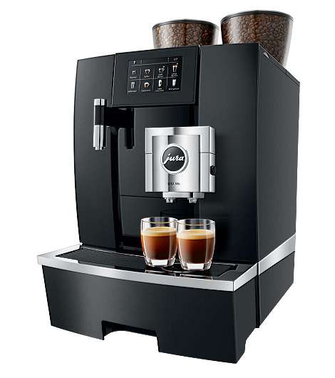JURA GIGA X8c Aluminium Black (EB) Festwasser, leasen mieten kaufen