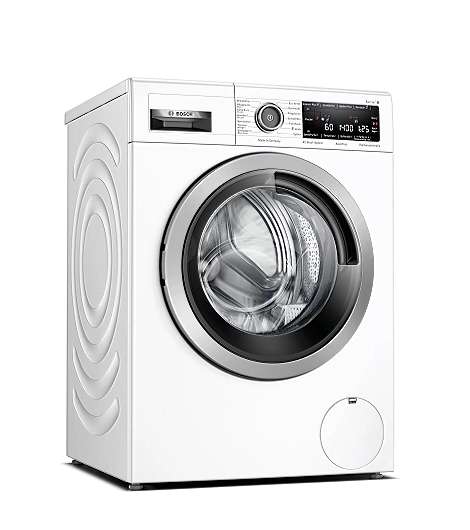Bosch Serie 8 WAV28M43 Waschmaschine Frontlader 9 kg 1400 RPM A Weiß leasen statt kaufen
