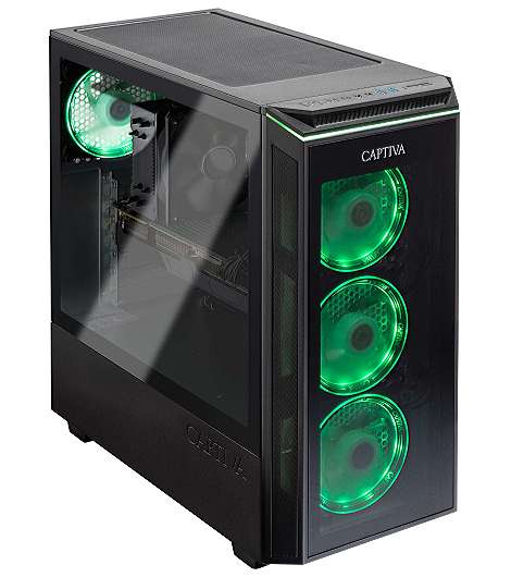 Captiva Highend Gaming R77-526 R7-5700X 64GB/2TB SSD nOS leasen